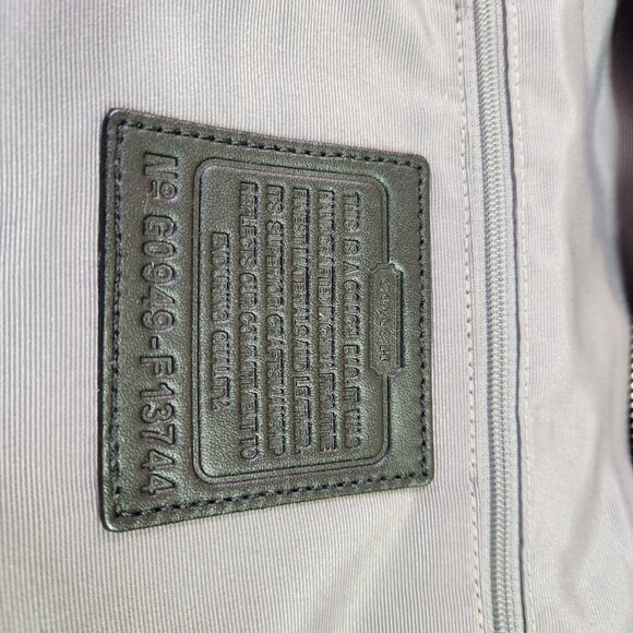 Like New Coach Ashley Signature Black Shoulder Bag Purse - Picture 16 of 16